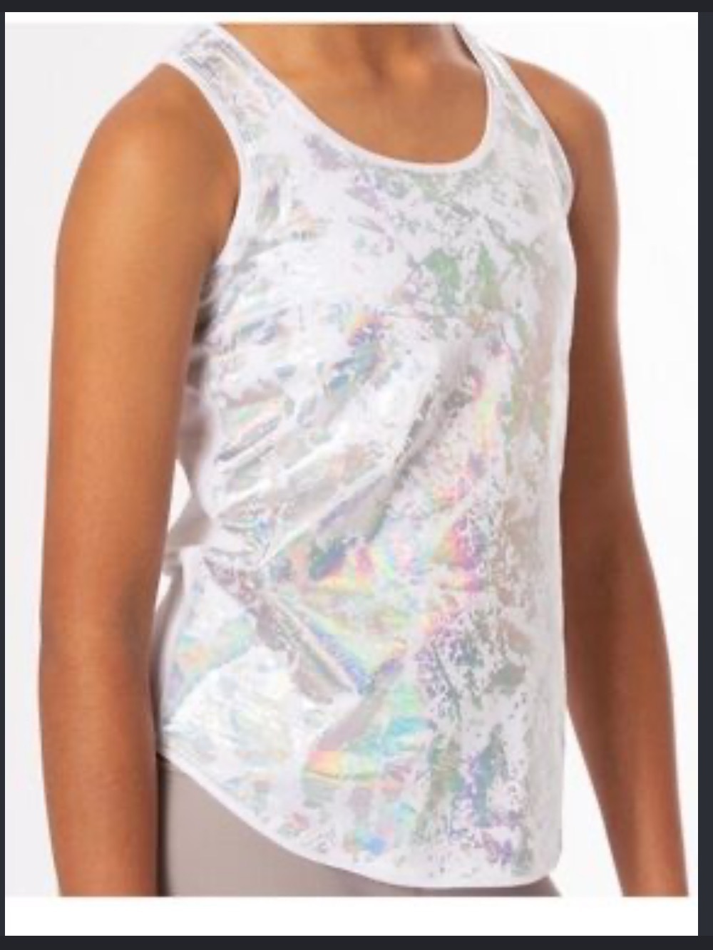 Lululemon Ivivva Girl’s Athletic Tunic Length Tank Top